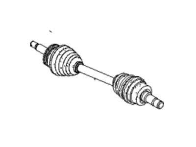 2005 Kia Sportage Axle Shaft - 495012E900