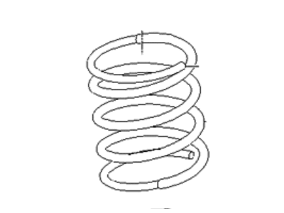 Kia 546552E000 Tube-Spring