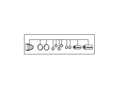 Kia 495942F600 Boot Set-Out Joint