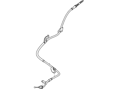 2017 Kia Niro Parking Brake Cable - 59770G2400