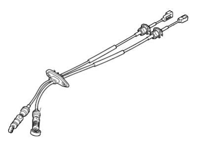 Kia 437801M000 Rod Assembly-Shift