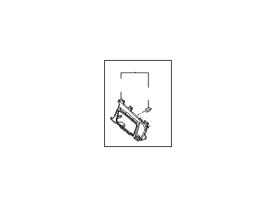 Kia 847402T510MB2 Panel Assembly-Center Facia