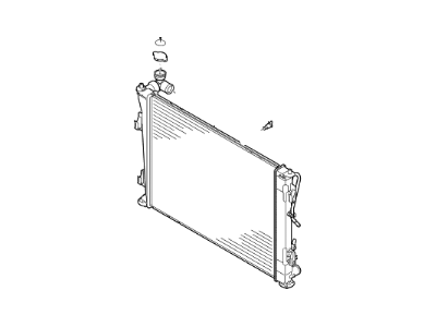 Kia 25310F6130 Radiator Assembly