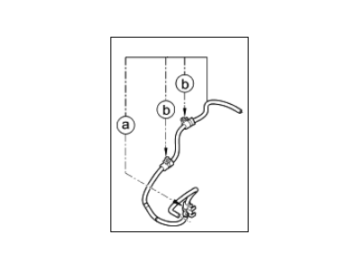 2012 Kia Sportage Coolant Reservoir Hose - 254513W000