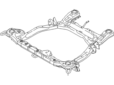 Kia 624002P050 Crossmember Complete