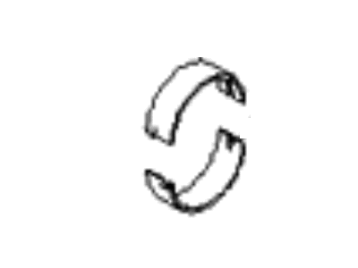 Kia Spectra Crankshaft Thrust Washer Set - 2102023260