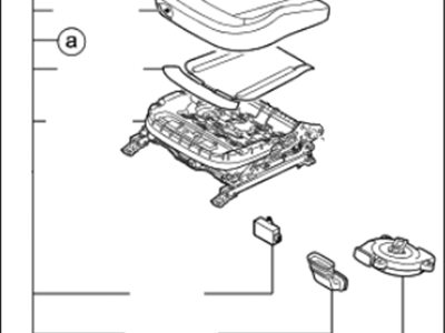 2012 Kia Optima Seat Cushion - 882032T280AL9