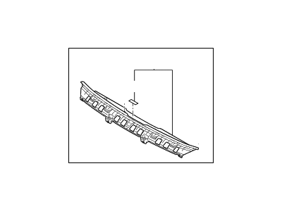 Kia 86360G5000 Cover Assembly-Radiator