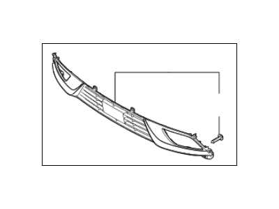 Kia 86560G5100 Front Bumper Grille