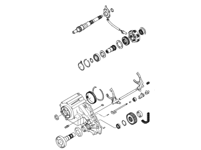 Kia Transfer Case - 473003C100