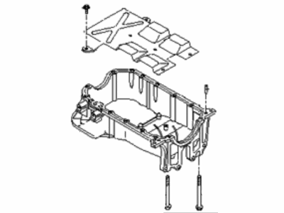 2008 Kia Optima Oil Pan - 215203E003