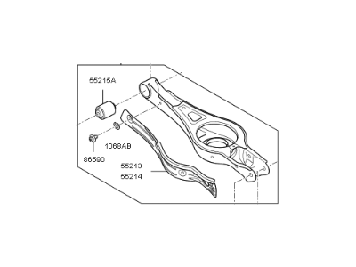 2017 Kia Optima Control Arm - 55210C2100