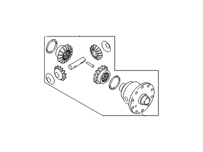 Kia 530203B500 Case Assembly-Differential