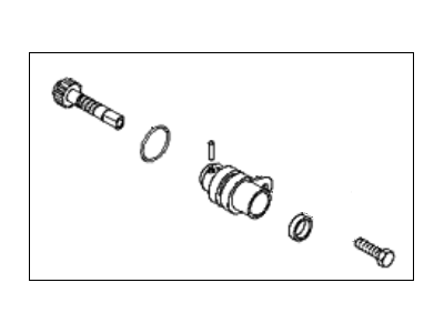 Kia 436214C400 Sleeve Assembly-SPEEDOMETER Driven