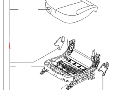 Kia 882042G250809 Cushion Assembly-Front Seat,RH