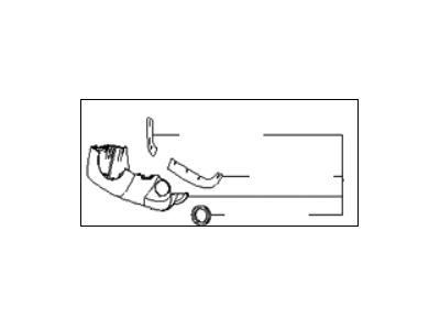 Kia 848522F200VA Shroud-Steering Column Lower