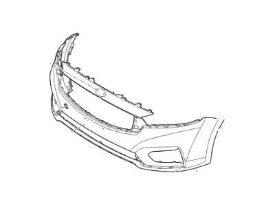 Kia 86511F6000 Front Bumper Cover