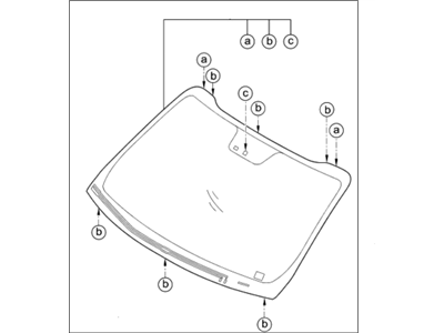 2010 Kia Sportage Windshield - 861103W220