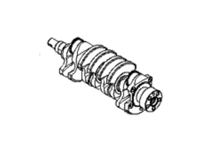 2009 Kia Rio Crankshaft - 23111261001