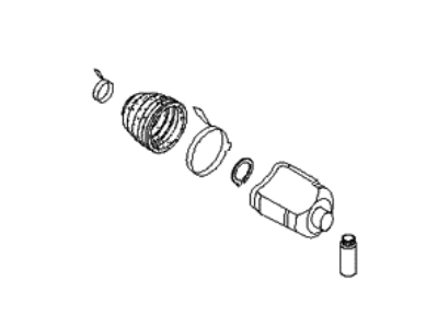 1997 Kia Sportage CV Joint - 0K01222620