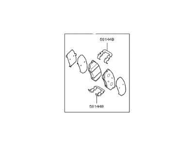 Kia 581013QA50