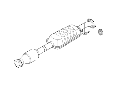 2019 Kia Cadenza Muffler - 28600F6330