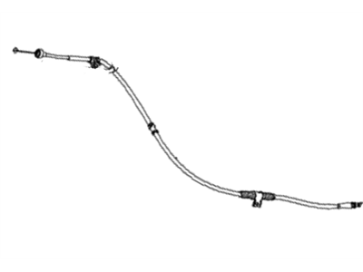 Kia Spectra Parking Brake Cable - 597602F000