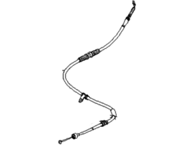 Kia Spectra Parking Brake Cable - 597702F000