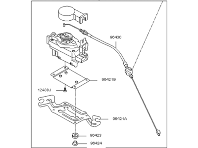 2011 Kia Rio Cruise Control Module - 964001E000