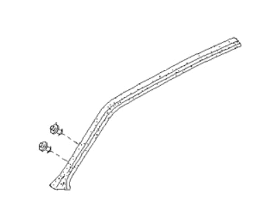 2002 Kia Sportage Door Seal - 0K01858770B