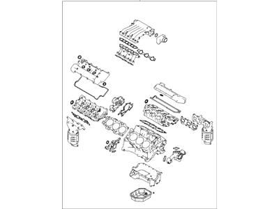 Kia KSH7110270B Gasket Kit-Engine OVEAUL