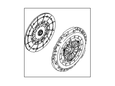 Kia 4120024300 Disc & Clutch Cover