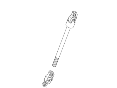 Kia 0K01232090E Shaft-INTERMED