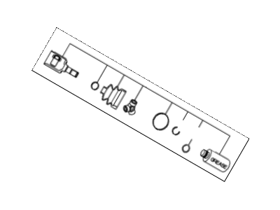 Kia 495923F030 Joint Set-Inner,RH