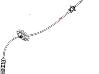 Kia Rio Shift Cable - 467601G200