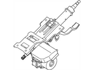 Kia 563101M410 Column Assembly-Upper