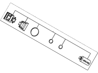 Kia 495974D000 Joint Set-Inner,RH