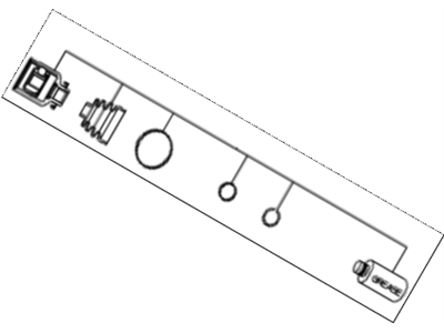 Kia Sedona CV Joint - 495924D700