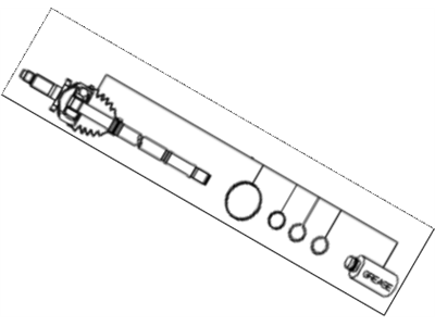 Kia 495914D750 Joint Set-Outer,LH