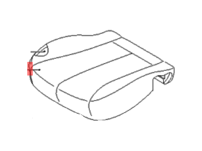 Kia 882604D092ADJ Front Seat Cushion Passenge Covering