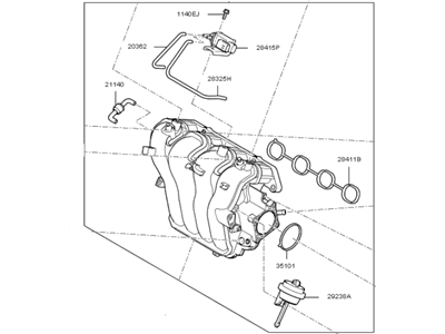 Kia 283102B630