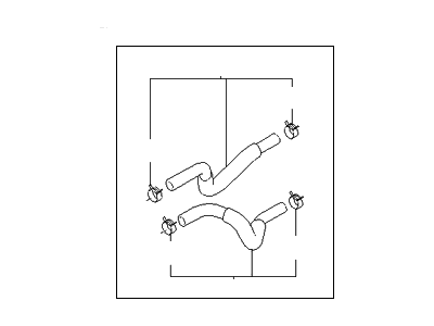 Kia 973112P300 Hose Assembly-Water Inlet