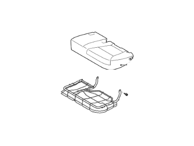 Kia 891001U320LAA Cushion Assembly-2ND Seat