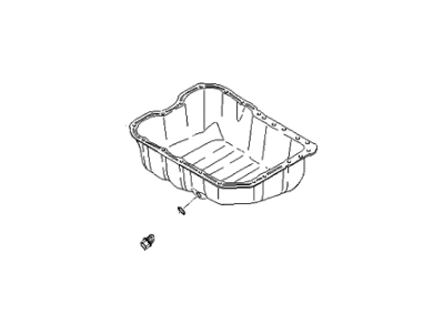 Kia 215102G500 Pan Assembly-Engine Oil