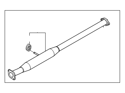 2011 Kia Sportage Exhaust Pipe - 286502S150