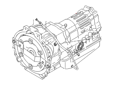 Kia 450004C250 Auto TRANSAXLE & TORQUE/CONVENTIONAL Assembly