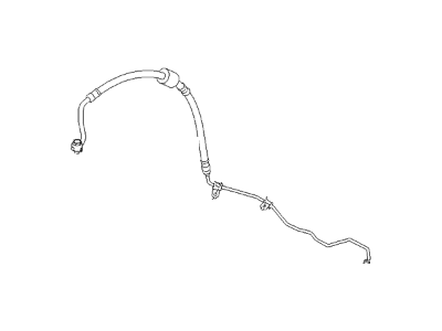 Kia 575102P300 Hose Assembly-Power Steering Oil Pressure