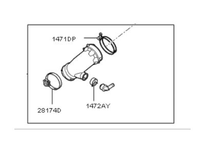 Kia Niro Air Duct - 28140G2100