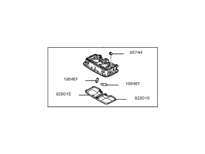 Kia 92870D4000BGA