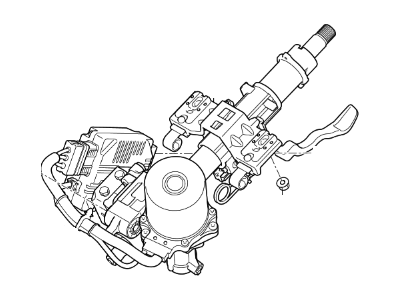 Kia Optima Hybrid Steering Column - 56310A8700